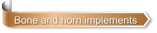 Bone and horn implements